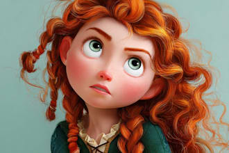 turn your photo into a magical animated cartoon portrait