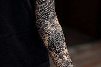 make your dream full sleeve tattoo art