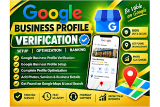 google business profile verification , gmb setup,verified gmb