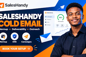 setup saleshandy cold email warmup saleshandy automation instantly ai smartlead