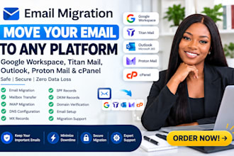 do email migration to google workspace titan mail outlook proton mail cpanel