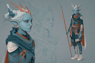draw art, character illustration, concept art, oc art