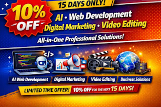 build ai powered websites and edit videos