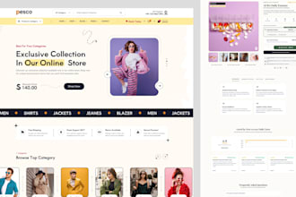 design a cro focused figma ecommerce UI UX design website and app