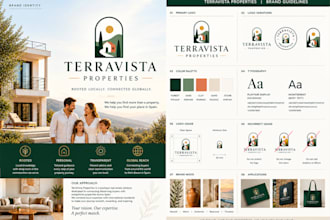 design a professional business logo and stationery with full branding kit