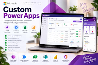develop custom microsoft power apps applications