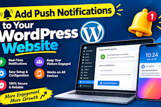 add push notifications to your wordpress website