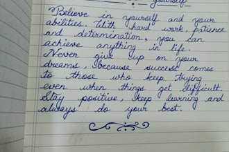 create handwritten notes from your digital content