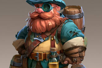 2d game character design 2d game character