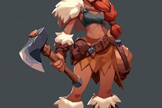 2d game character design 2d game character