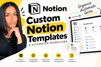 create custom notion template notion workspace notion workflow notion ai