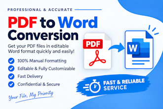 convert PDF to editable word document