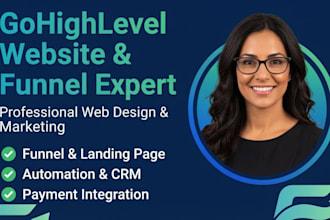 gohighlevel website design gohighlevel landing page go highlevel sales funnel