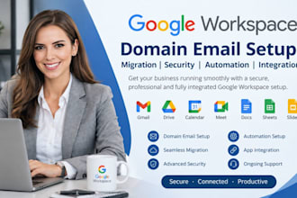 google workspace domain email setup migration security automation integration
