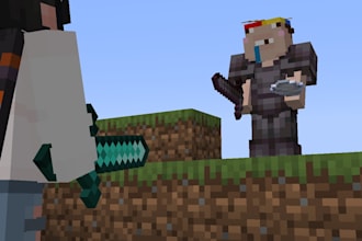 make engaging minecraft thumbnails for you