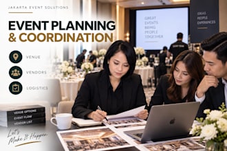 research and shortlist event venues in jakarta indonesia