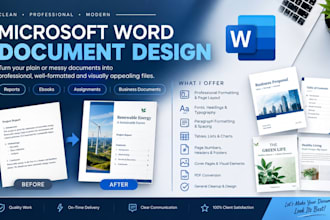 format and design your word document