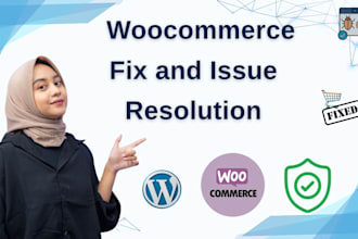 fix woocommerce issues, errors and bugs as a woocommerce expert