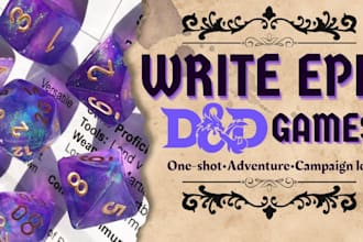 create a dnd oneshot for you
