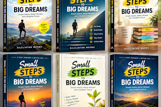 make premium book cover and kindle cover design