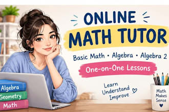 teach math algebra economics