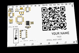 design custom nfc pcb business cards