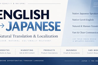 translate english to natural japanese