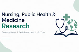 do nursing, medicine, and public health research