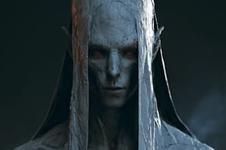 fantasy horror and fantasy horror character