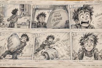 create your youtube animation storyboard
