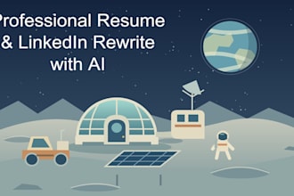rewrite your resume and linkedin profile with ai