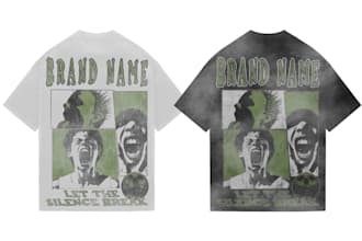 design a custom streetwear t shirt