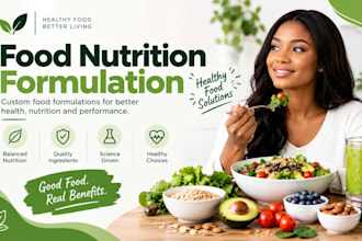 develop custom food nutrition formulations professionally