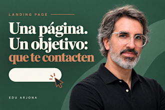 crear una landing page para recibir consultas y presupuestos