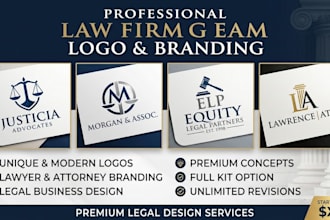 design undefined law firm logo, lawyer design, attorney design and legal design