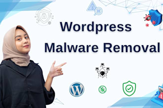 do wordpress malware removal and fix a hacked site