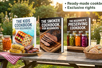provide a gluten free or kids cookbook for amazon KDP