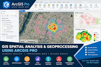 do gis spatial analysis and geoprocessing in arcgis pro