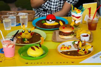 reserve a place for pokemon cafe and kirby cafe