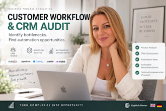 audit and optimize your customer workflow and CRM process