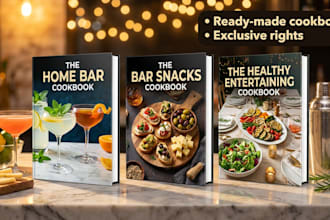provide a cocktail and mocktail book for amazon KDP
