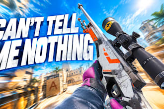 design high CTR cs2 youtube thumbnails for montages and esports documentaries