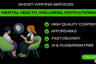 ghostwrite health wellness nutrition medical ebook guide workbook seo
