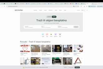 develop a custom full stack website using code or a modern cms