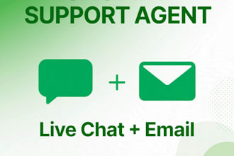 be your shopify customer support agent for live chat