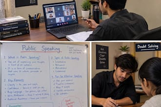 be a tutor helping students