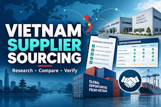 source and compare reliable suppliers in vietnam