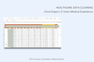 clean and organize your healthcare data in excel