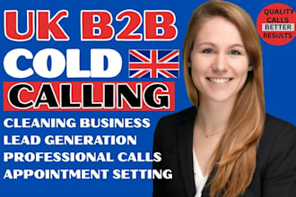 do cold calling appointment setting and leadgeneration for your cleaning busines