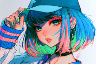draw any anime style